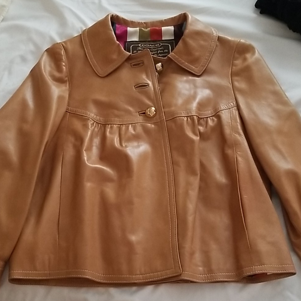 Coach Leather Jacket